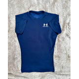 Playera Deportiva De Compresión Under Armour Talla S Azul