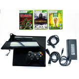 Consola Xbox 360 Completo Con Kinect Y 3 Juegos Con Garantía