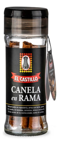 Canela En Rama El Castillo Especiero X20 Gr