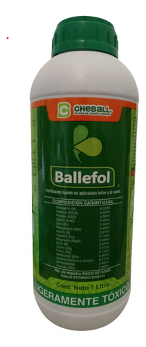 Ballefol, Fertilizante Liquido Foliar Y Al Suelo 