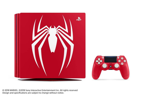 Ps4 Pro Limited Edition Spiderman - Pre Venta Exclusiva