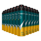 Kit 12 Desodorantes Rexona Men V8 Aerosol 48h 150ml
