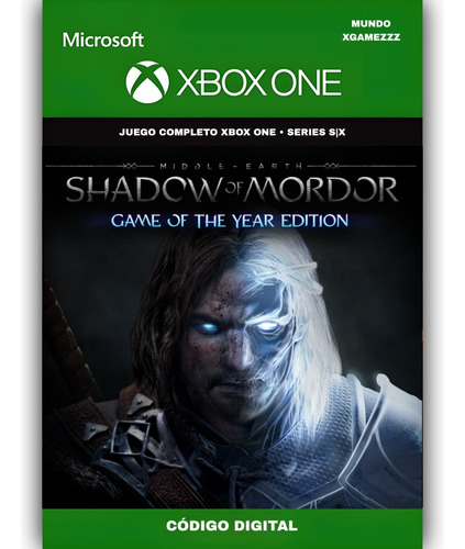 Sombras De Mordor Edición Goty Xbox One - Series
