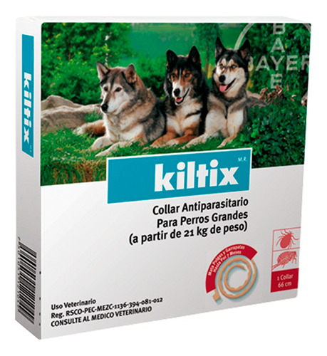 Collar Kiltix Antipulgas Y Garrapatas Para Perro Grande