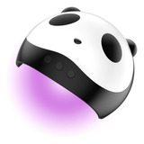 Lámpara Secadora De Uñas En Forma De Panda 8 Leds
