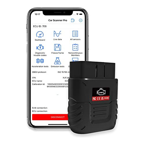 Escáner Obd2 Bluetooth Sinotrack, Herramienta De Escaneo De