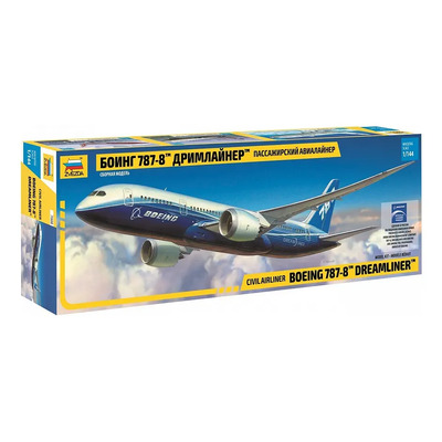 Boeing 787 - 8  Dreamliner By Zvezda # 7008   1\u002F144 | Envío gratis