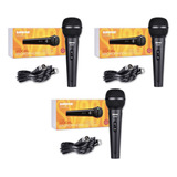 Paquete Micrófono Vocal Shure Sv200 3 Piezas Para Voz