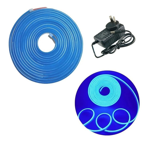 Kit Manguera Luces Luz Neon 5 Mts 12v Exterior Flexible