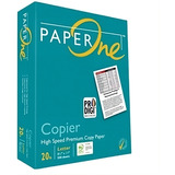 Resma Papel Premium Carta 500 Hojas 75gr/m2 Paper One Color Blanco