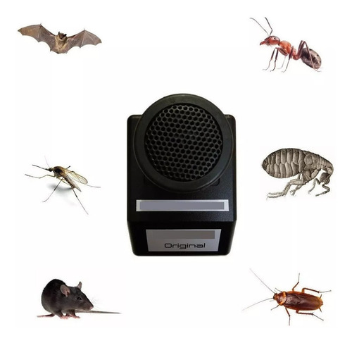 Ultrasonido Plagas Ratas Murcielagos Insectos Real No Riddex