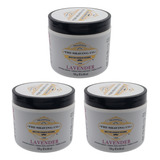 The Shaving Co Kit 3 Cremas Para Afeitar Lavanda Cream Lavender Shaving Cream De 130 Gr Cada Una