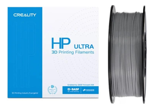 Filamentos Pla Hp Ultra Creality 1kg 1.75mm Gris