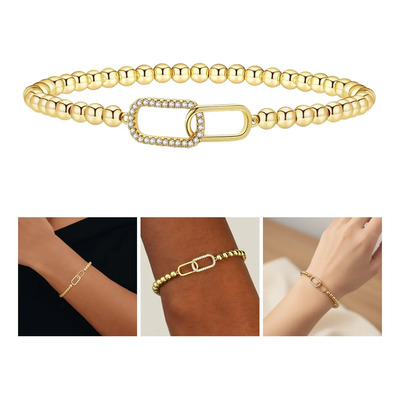 Pulseras de Oro mujer,joyeria oro,Brazalete ajustable oro mujer.regalo De Aniversario.regalos Para Mujeres,Novia,Mamá.KUOAEAYE | Envío gratis