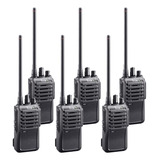 6 Pack Of Icom Ic-f4001 Uhf Two Way Radios - May Require Pro