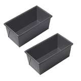 Pack X2 Molde Pan Molde Para Pan De Molde Rectangular 25cm C