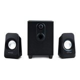 Caixa De Som Multilaser Sub 2.1 20w Rms Usb Preto Sp377