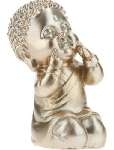 Estatua Buda Bebé Dorado ( Resina) 15cm