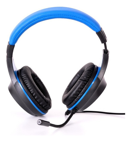 Auriculares Gamer Home Kong Pc Ps4 Xbox Color Azul