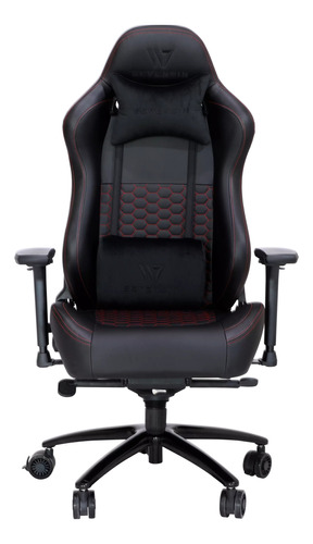 Silla Nebulous Gamer Black Star Red