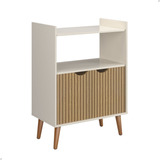 Buffet Cantinho Do Café 2 Pts- Off White/canelado - Mod.1202