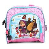 Lancheira Térmica Infantil Masha E O Urso Florida Meninas Cor Rosa Masha Urso Desenho