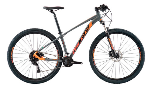 Bicicleta Mtb Aro 29 Oggi Big Wheel 7.0 2023 Grafite Lar Prt Cor Cinza Tamanho Do Quadro 17