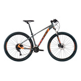 Bicicleta Mtb Aro 29 Oggi Big Wheel 7.0 2023 Grafite Lar Prt Cor Cinza Tamanho Do Quadro 17