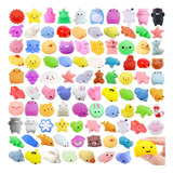 Kit 100 Piezas Mini Mochi Squishy Squeeze Toy Fidget Toy