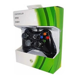 Controle Com Fio Para Xbox 360 Slim / Fat E Pc Joystick