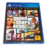 Videojuego Grand Theft Auto V Gta 5 Edición Premium Ps4