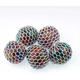 Squishy Mesh Ball Pelota Biogel Orbis Souvenir Cumpleaño X10