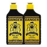 Kit Shampoo + Acondicionador Danger Barba Forte | Champú