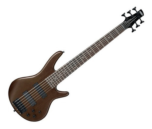 Bajo Electrico Ibanez Sdgr De 6 Cuerdas Nogal Gsr206b-wnf )