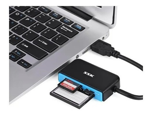 Lector Tarjeta Usb 3.0 Cf Sd Microsd Tf Transferencia Rapida