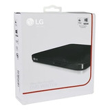 Grabador Quemador LG Externo Dvd-cd 24x Negro Usb Portable