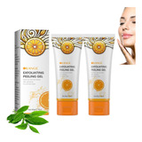 2×gel Exfoliante Orange Para Rostro Y Cuerpo Scr 1008