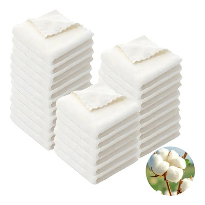 Toalla Facial 100% Algodón Mayoreo Económica 30 X 30 Cm 30 U | Envío gratis