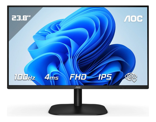 Monitor Aoc 24 Pulgadas Fhd 1920x1080 Panel Ips 100hz Async