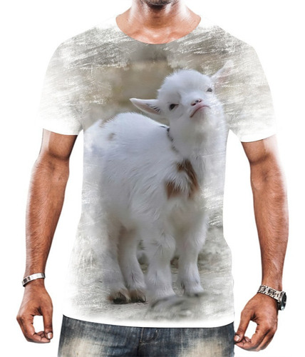 Camisa Camiseta Animais Da Fazenda Cabra Cabrito Bode Hd 3