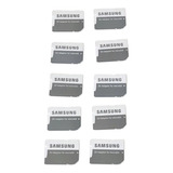 10 Adaptador Cartão Memoria Samsung Micro Sd P/ Sd Original