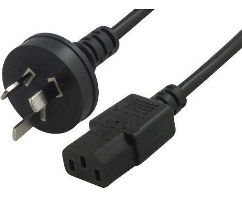 Cable Alimentacion Power Interlock Pc Monitor 220v