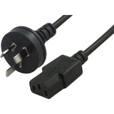 Cable Alimentacion Power Interlock Pc Monitor 220v