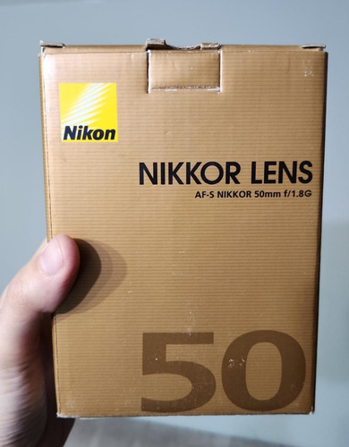 Lente Nikon Afs 50mm 1.8