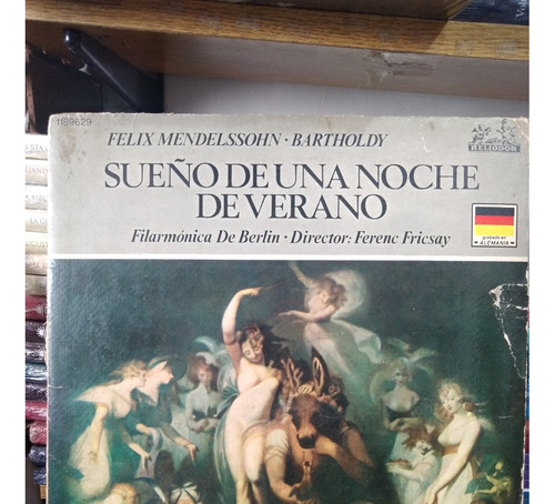 Felix Mendelssohn - Bartholdy / Sueño Noche Verano - Vinilo