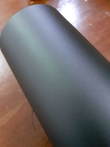 Adesivo Envelopamento Preto Fosco Automotivo 0,60cm X 2m