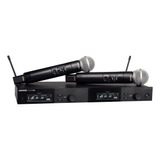 Sistema Sem Fio Shure Slxd2/sm58 Slxd24d/sm58-g58 Microfones