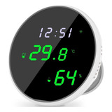 Sensor Temperatura Umidade Inteligente Lcd Wifi Alexa Google