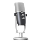 Micrófono De Condensador Usb Profesional Akg C22, Color Plateado