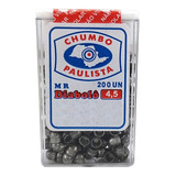 Kit C/ 5cx De 200un Chumbinho Diabolo 4,5mm 1000un